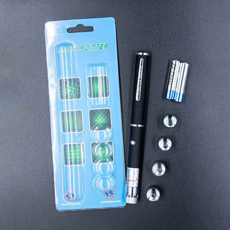 Zelena višenamjenska laserska pokazivačka olovka, metalni whip pen za vanjske aktivnosti i prezentacije