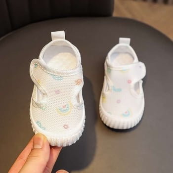 Ljetne prozračne mrežaste cipele za bebe i malu djecu, protuklizne, s izrezima, 0–36 mjeseci