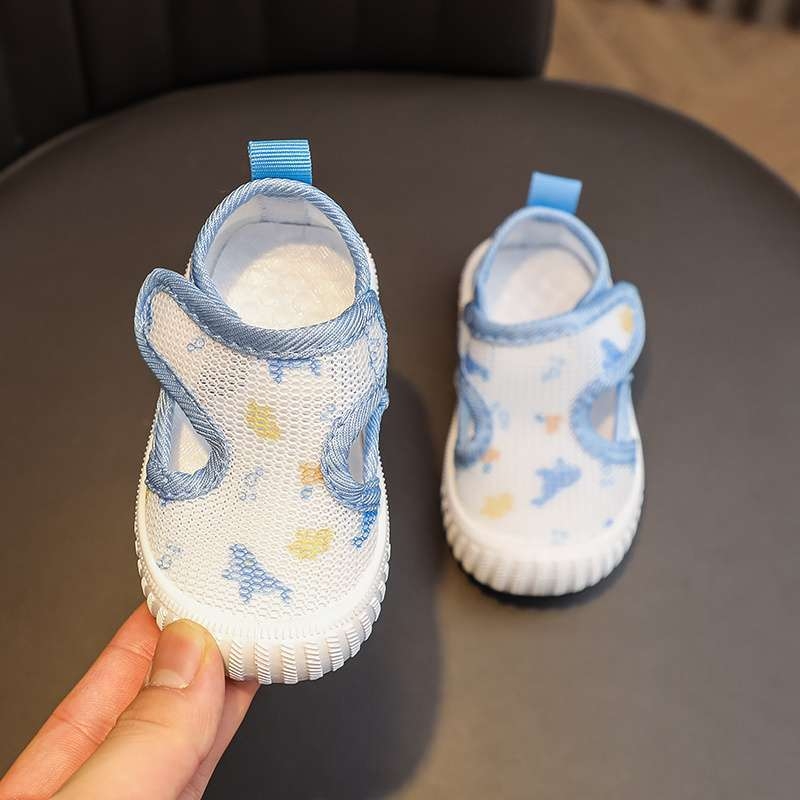 Ljetne prozračne mrežaste cipele za bebe i malu djecu, protuklizne, s izrezima, 0–36 mjeseci