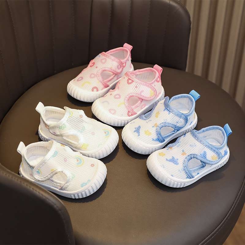 Ljetne prozračne mrežaste cipele za bebe i malu djecu, protuklizne, s izrezima, 0–36 mjeseci
