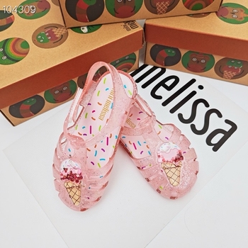 Melissa dječje jelly sandale s mašnicom i sjajnim kristalima