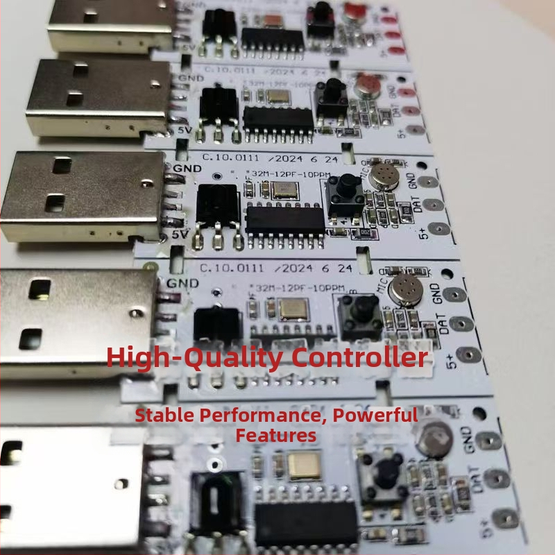 USB 5V centrálna riadiaca jednotka farebných LED pásov, akrylové LED pásy
