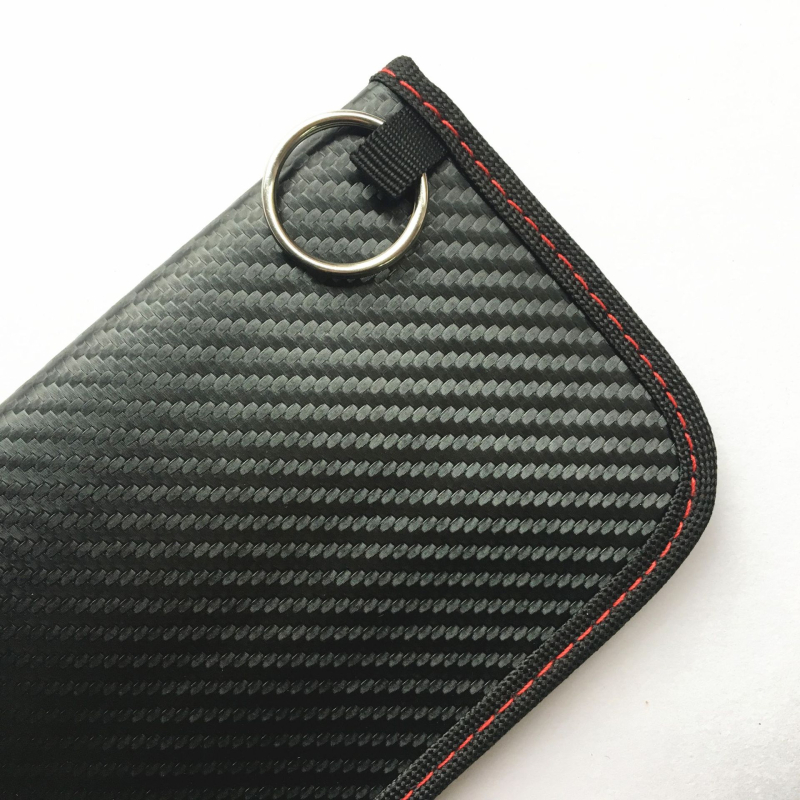 6-inčna futrola za telefon od karbonskih vlakana s RFID zaštitom i futrola za ključeve automobila