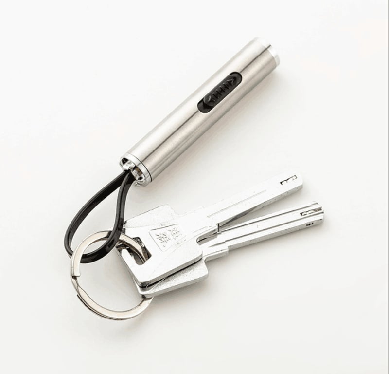 Stilou detector de bani din oțel inoxidabil cu lumină UV, lanternă portabilă compactă și dispozitiv 2 în 1 pentru verificarea banilor