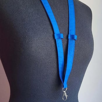 Jednostavan platneni lanyard za značke i olovke, s klipom, držač za naočale