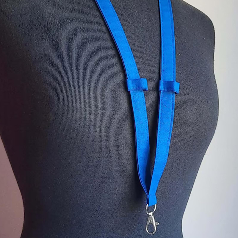 Jednostavan platneni lanyard za značke i olovke, s klipom, držač za naočale