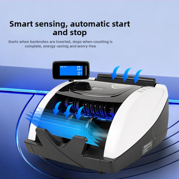 Comet 1508Pro mașină de numărat bani, compactă și portabilă pentru uz comercial, Clasa C