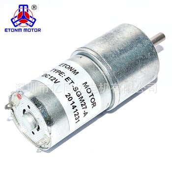 27 mm DC motor s reduktorom za pogone ventila i male pametne uređaje