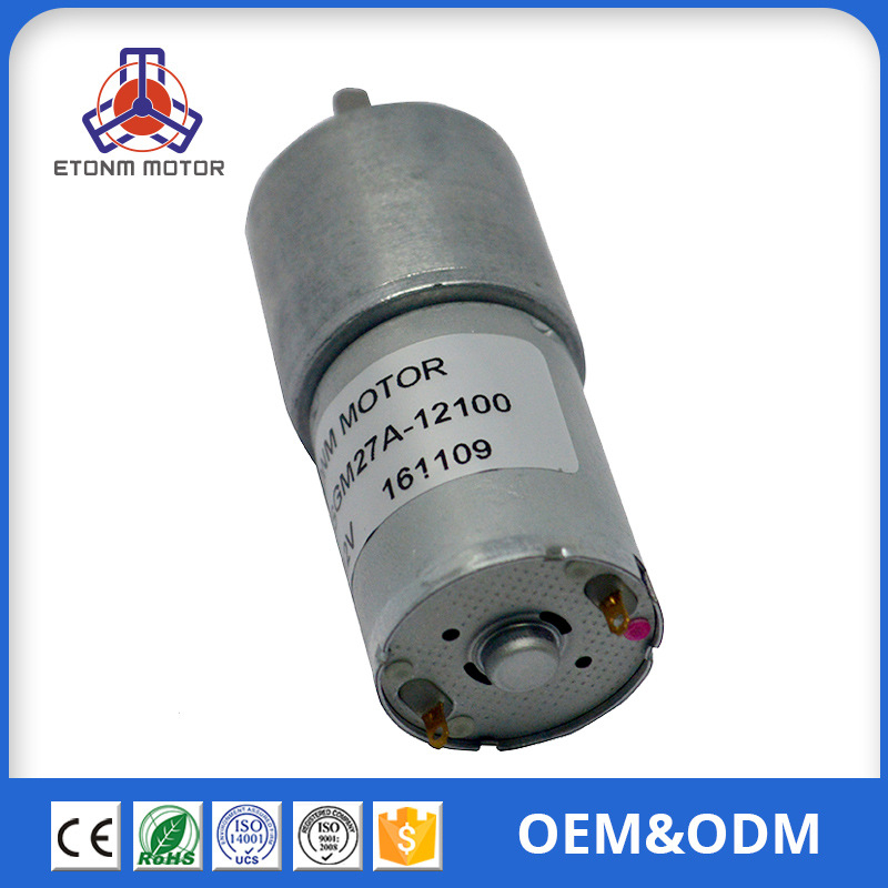27 mm DC motor s reduktorom za pogone ventila i male pametne uređaje