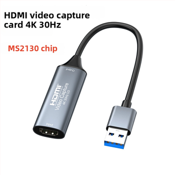 HDMI karta na zachytávanie 4K60Hz USB 3.0 s čipom MS2130 pre PC hry a živé vysielanie