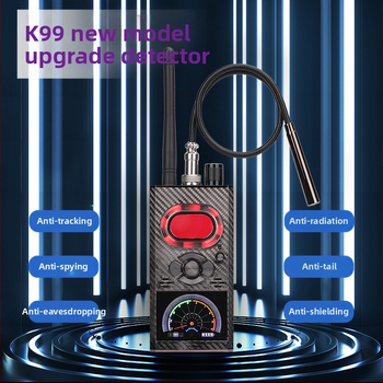 K99 detektor proti odpočúvaniu a skrytým kamerám s GPS skenovaním a magnetickou detekciou
