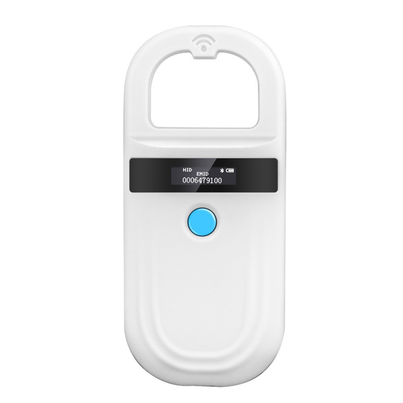 Háziállat-chip hamisítás elleni szkenner üvegcsővel ellátott RFID olvasó FDX-B
