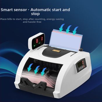 Comet B8+ detector de falsuri și numărător de bani, tip B pentru uz bancar, suportă noua versiune a yuanului