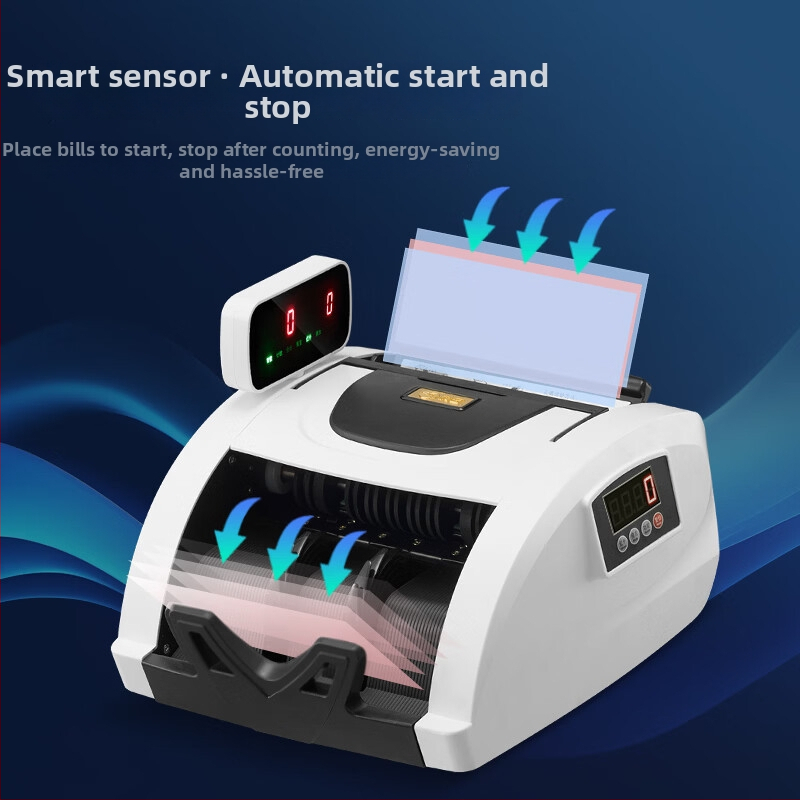 Comet B8+ detector de falsuri și numărător de bani, tip B pentru uz bancar, suportă noua versiune a yuanului