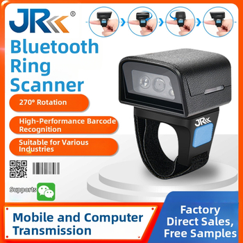 Z01 Prstenasti bežični Bluetooth 2D skener kodova s laserskim skenerom za ekspresnu dostavu i skladištenje