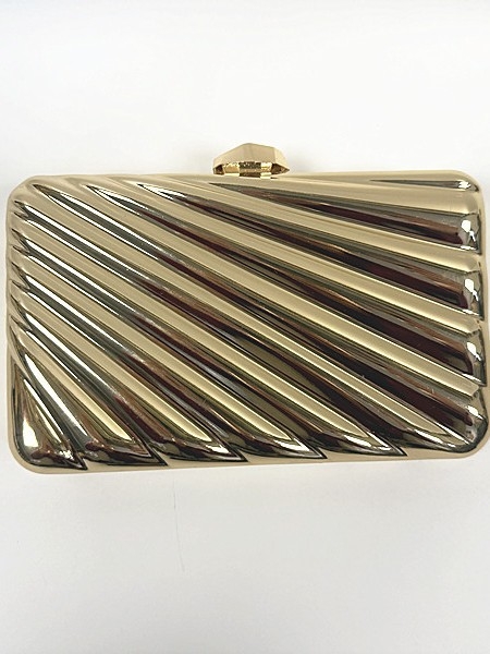 Akril večernja torba s dijagonalnim uzorkom, metalna kvadratna kutija, personalizirani clutch i crossbody torba za mobitel.
