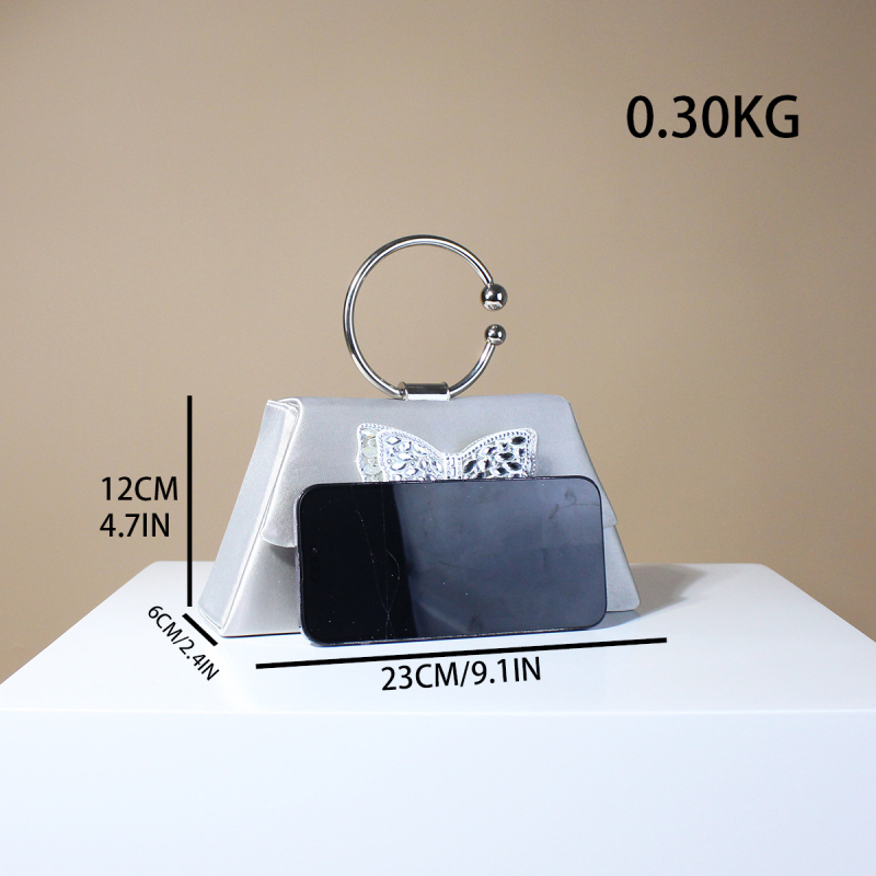 Ženska večernja torba preko ramena — izvrsna i elegantna clutch torba s preklopnim zatvaračem