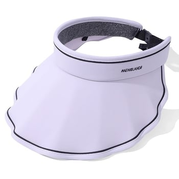 Pălărie de soare nouă pentru femei, de vară, cu bor extra mare, vizieră cu protecție UV, pălărie de soare pentru plajă