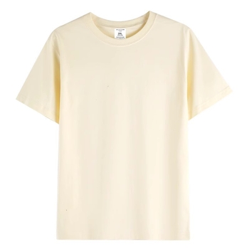 EU размери мъжки T‑shirt, 240 g тежък, 100% памук, свободна кройка, едноцветен, кръгло деколте, къс ръкав, лято 2024