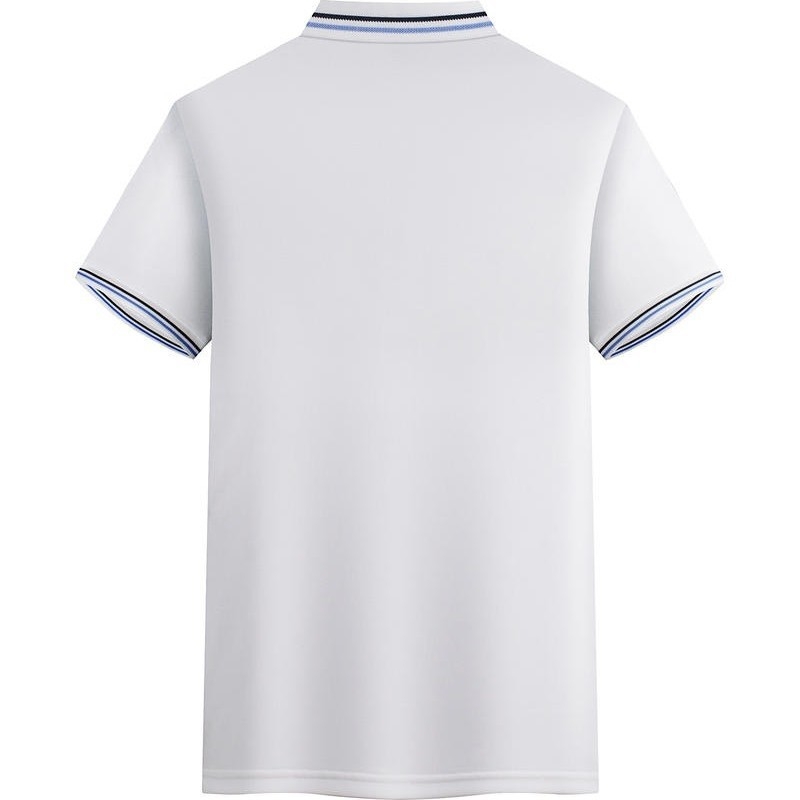 2025 Polo s kratkim rukavima od Ice Silk, s reverom i gumbima, muška luksuzna majica