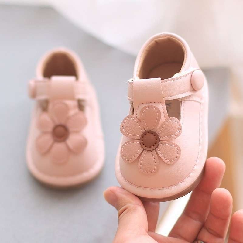 Cipele za bebe djevojčice, prozračni mrežasti gornji dio, protuklizna mekana podloga, zatvoren vrh, za proljeće i jesen, uzrast 12–36 mjeseci