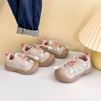 Tongkutu Dječje casual Slip-On tenisice za hodanje, proljeće–jesen 2025, lagana potplata, gornji dio od mreže
