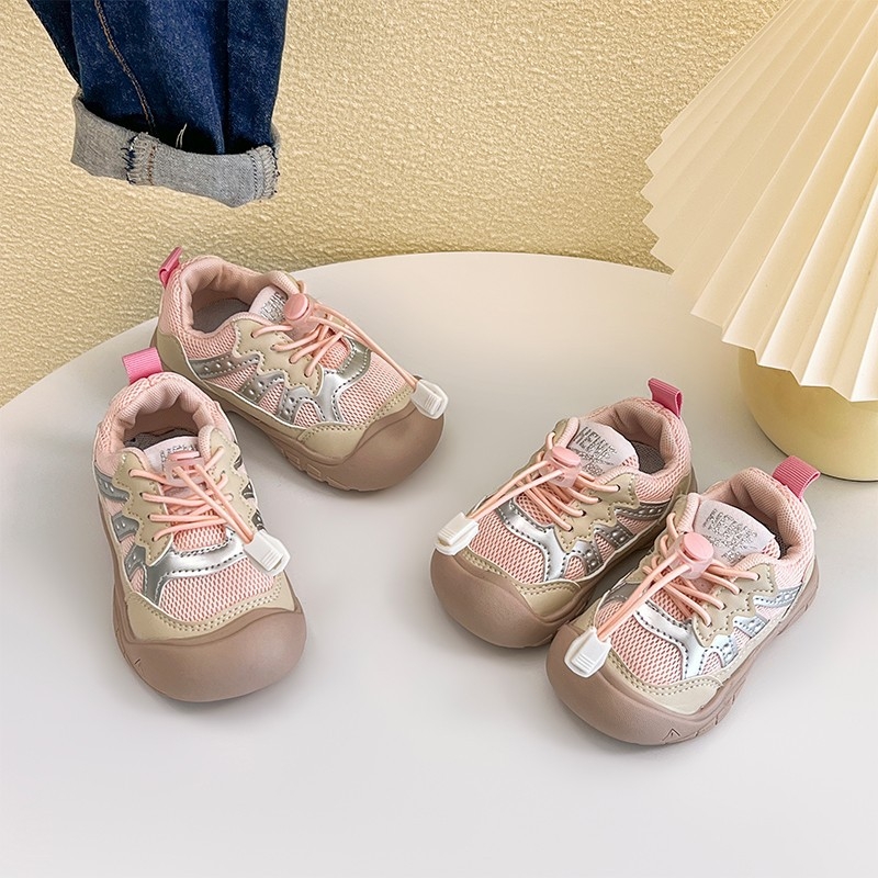 Tongkutu Dječje casual Slip-On tenisice za hodanje, proljeće–jesen 2025, lagana potplata, gornji dio od mreže
