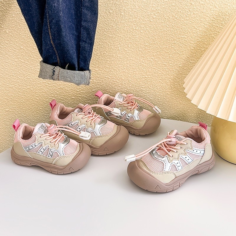 Tongkutu Dječje casual Slip-On tenisice za hodanje, proljeće–jesen 2025, lagana potplata, gornji dio od mreže