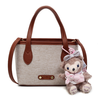 Ženska crossbody torba s color-block uzorkom, 2025 novi model, casual teksturirana mala torba za rameno