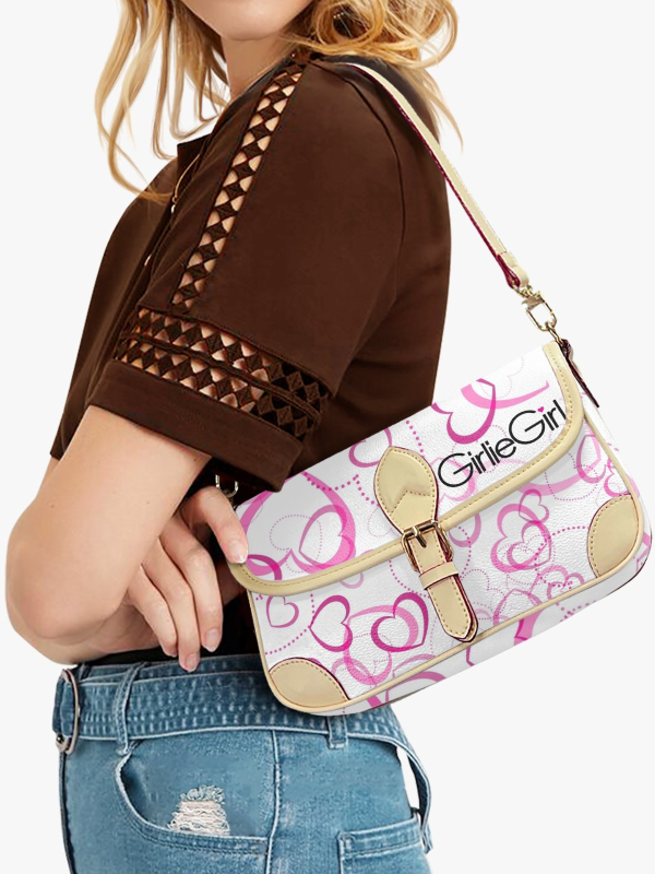 Ženska casual crossbody torba s prilagođenim printom prema vašoj slici