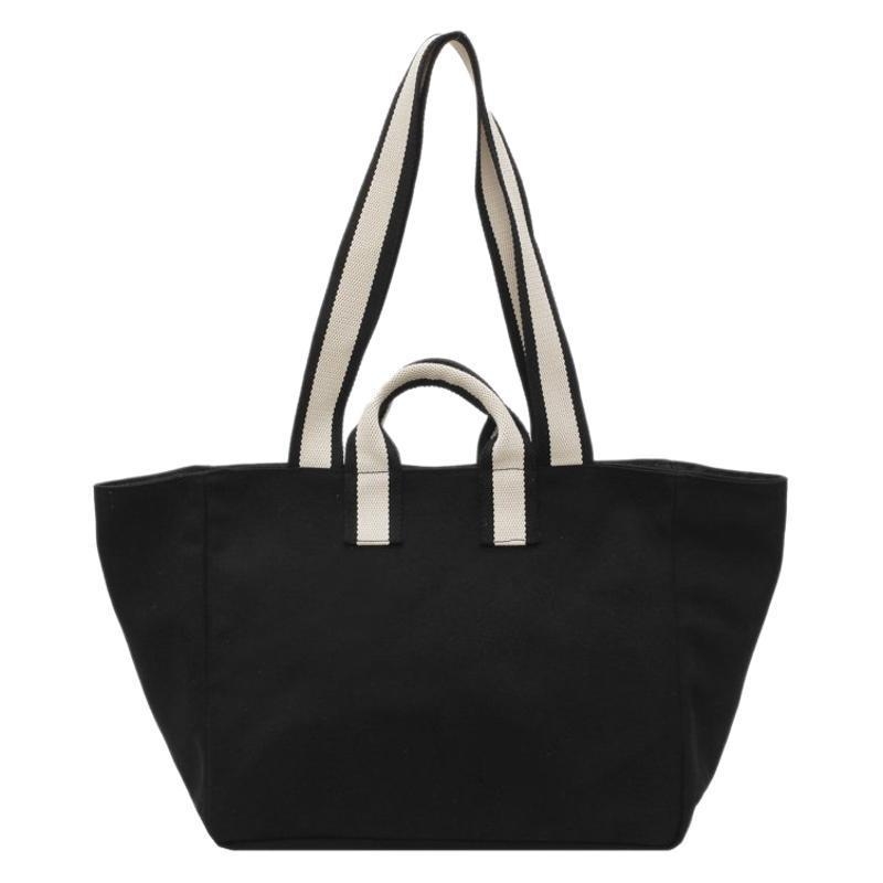 Ženska platnena torba 2025 – velika kapaciteta, minimalistički stil, tote torba s crossbody remenom za svakodnevnu upotrebu