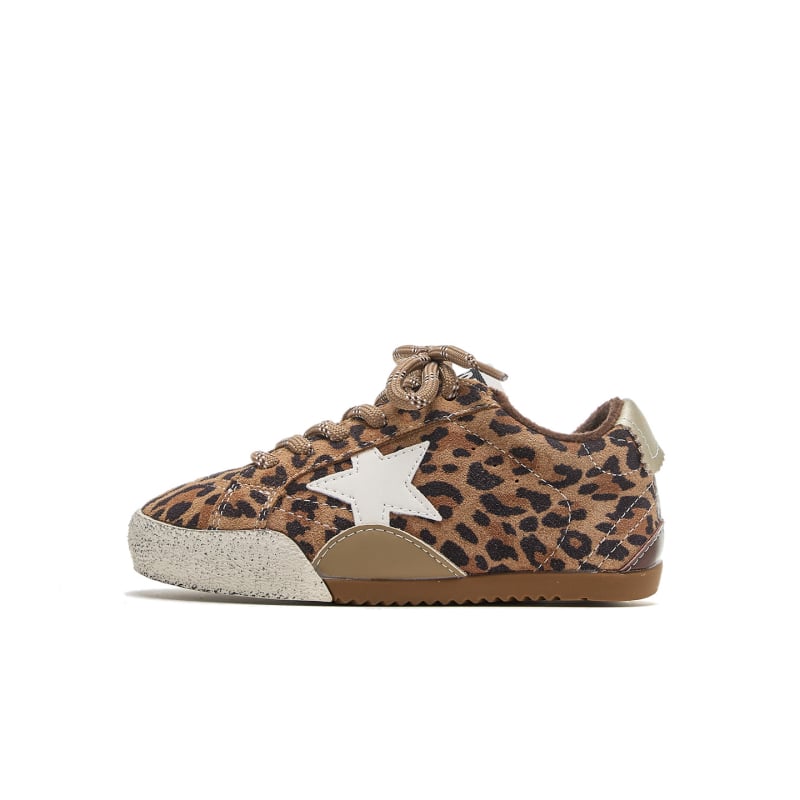 Dječje sportske tenisice s leopard uzorkom, mekana potplata, zatvaranje na Velcro, unisex
