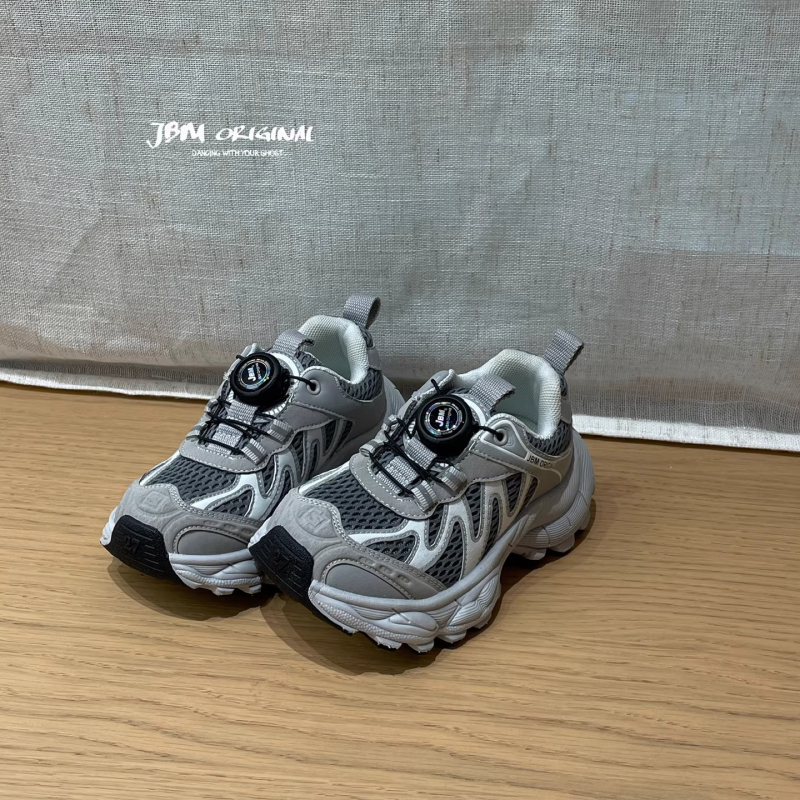 Dječje sportske tenisice s mekanom potplatom i protukliznom podlogom, novi model za proljeće-jesen 2026, unisex dad sneakers s okretljivom kopčom za trčanje