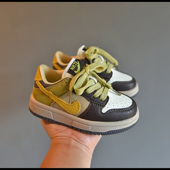 2539 Dječje proljetne tenisice, unisex, niski vrh s Velcro kopčom, korejskog stila