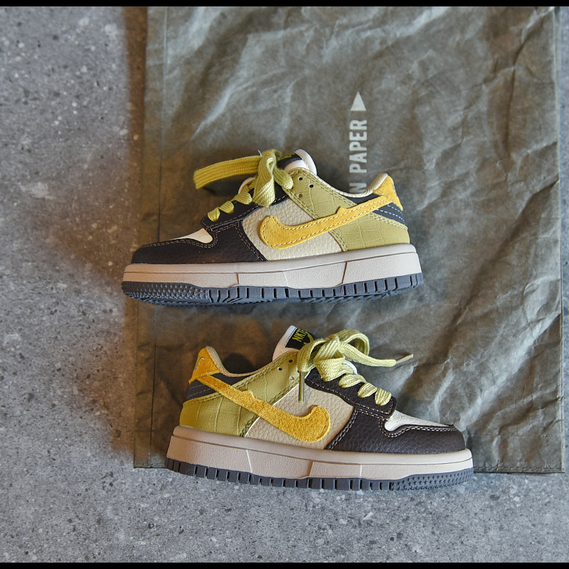 2539 Dječje proljetne tenisice, unisex, niski vrh s Velcro kopčom, korejskog stila