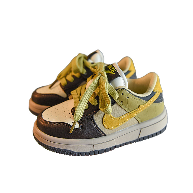 2539 Dječje proljetne tenisice, unisex, niski vrh s Velcro kopčom, korejskog stila
