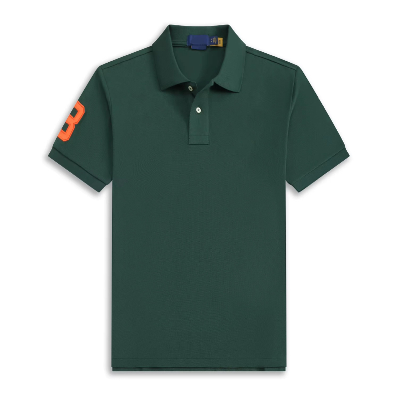 Muška polo majica od 100% pamuka s piquéom, 200 g, kratki rukavi, logotip na zahtjev