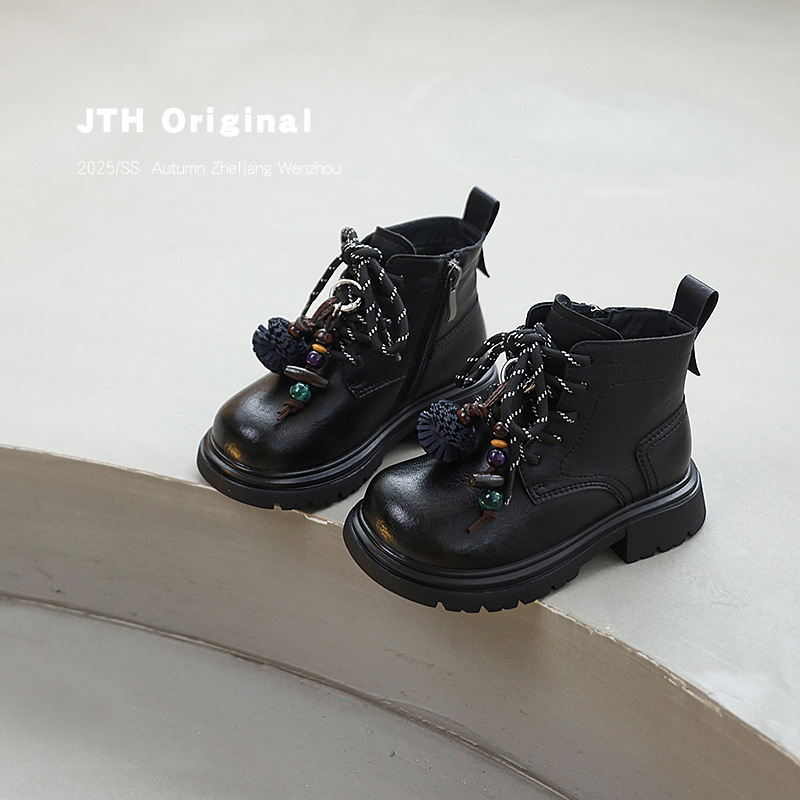 Dječje Martin čizme, jesen 2025, retro britanski stil, unisex, kožne cipele