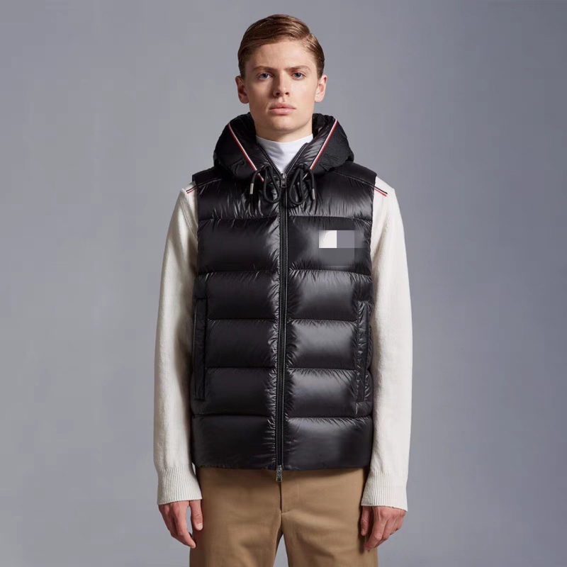 Mengjia geacă puf bărbați, iarnă, cu 90 puf rață alb, glugă, fermoar, casual, respirabil