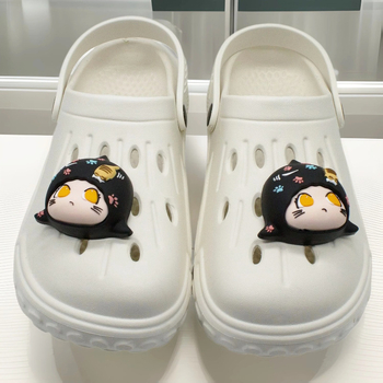 Slatka 3D Bubble Mart lutka za DIY ukrase Crocs cipele