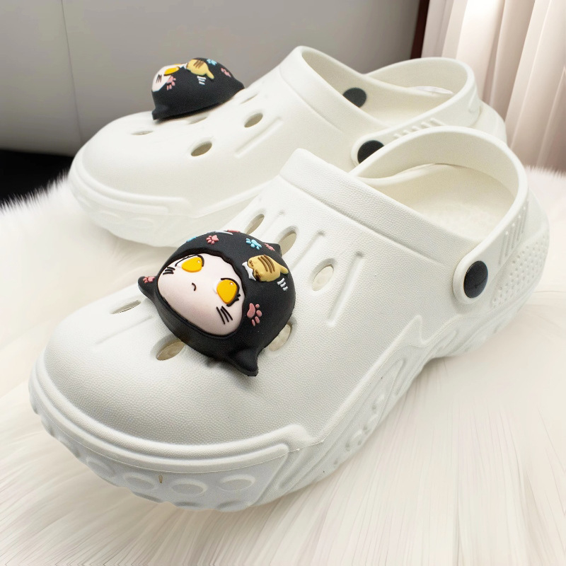 Slatka 3D Bubble Mart lutka za DIY ukrase Crocs cipele