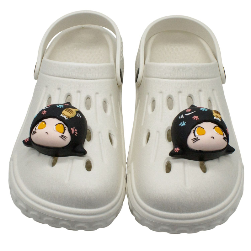 Slatka 3D Bubble Mart lutka za DIY ukrase Crocs cipele