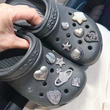 DIY kristalne kopče za obuće Crocs-stil sandale i papuče
