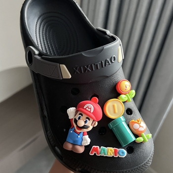 Crocs dodaci: DIY Mario i gljiva kopče za papuče – odvojive ukrasne kopče