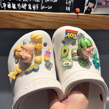 Patty Bear dekorativna kopča za Crocs stil cipela, DIY dodatak s cvjetnim motivom za žene