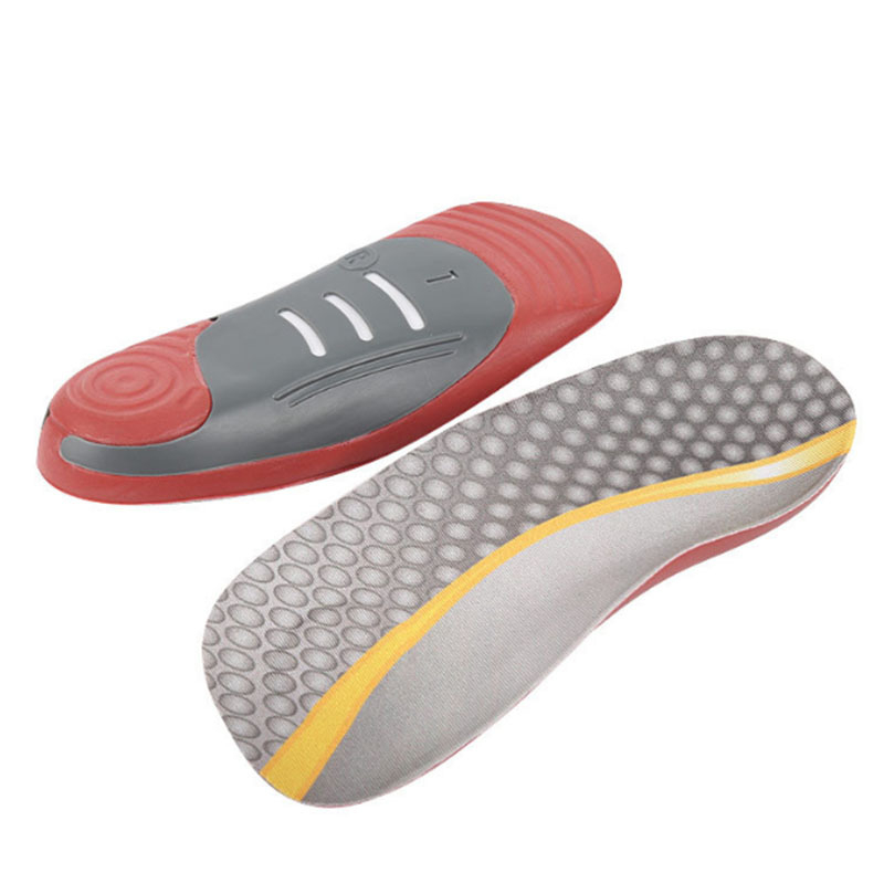 PU ortopedska uloška za odrasle — podrška visokog luka i ploskog stopala, prozračna, meka i udobna
