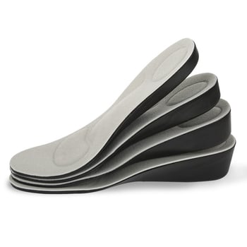 Uložci za sportsku obuću za povećanje visine 2,5–3,5 cm, nevidljivi, prozračni luk, unisex
