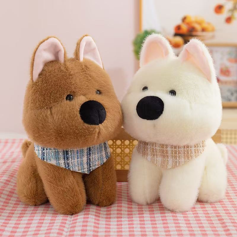 Plišano štene West Highland White Terrier, 8 inča / 25 cm, mekani pliš, meka igračka