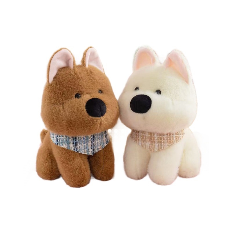 Plišano štene West Highland White Terrier, 8 inča / 25 cm, mekani pliš, meka igračka