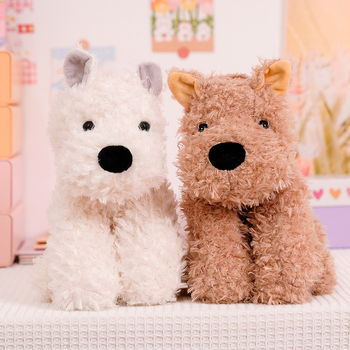 Plišani West Highland White Terrier – sladak, mekan plišani lutak za igru